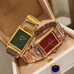 V3 Factory Cartier Tank series Red/Green Dial 29.5mm Watch